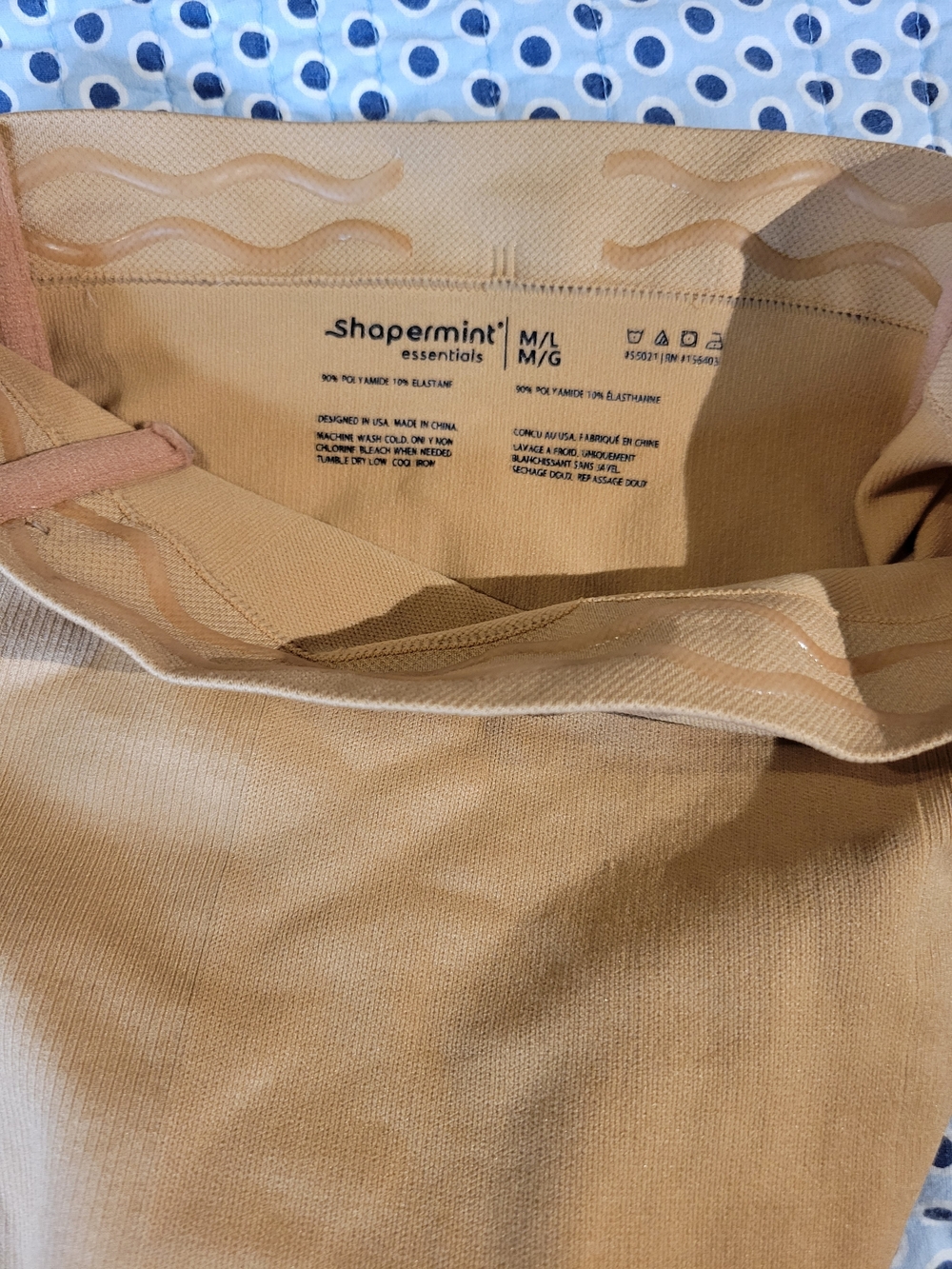 Shapermint Essentials Nude/Tan High-Waist Shapewear Brief - M/L